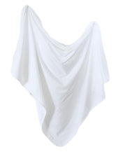 Load image into Gallery viewer, Organic Cotton Swaddle - Sugar (white)
