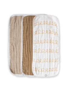 Organic Premium Burp Cloths - Haven