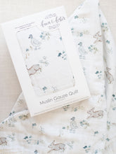 Load image into Gallery viewer, Organic Muslin Gauze Quilt - Ivy Hollow