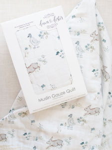 Organic Muslin Gauze Quilt - Ivy Hollow