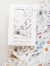 Load image into Gallery viewer, Organic Muslin Gauze Quilt - Violet