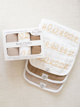 Load image into Gallery viewer, Organic Premium Burp Cloths - Haven