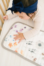 Load image into Gallery viewer, Organic Premium Burp Cloths - Violet
