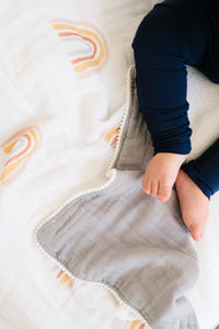 Organic Muslin Gauze Quilt - Rainbow