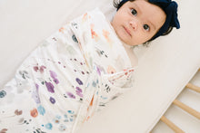 Load image into Gallery viewer, Organic Muslin Gauze Swaddle Blanket - Violet