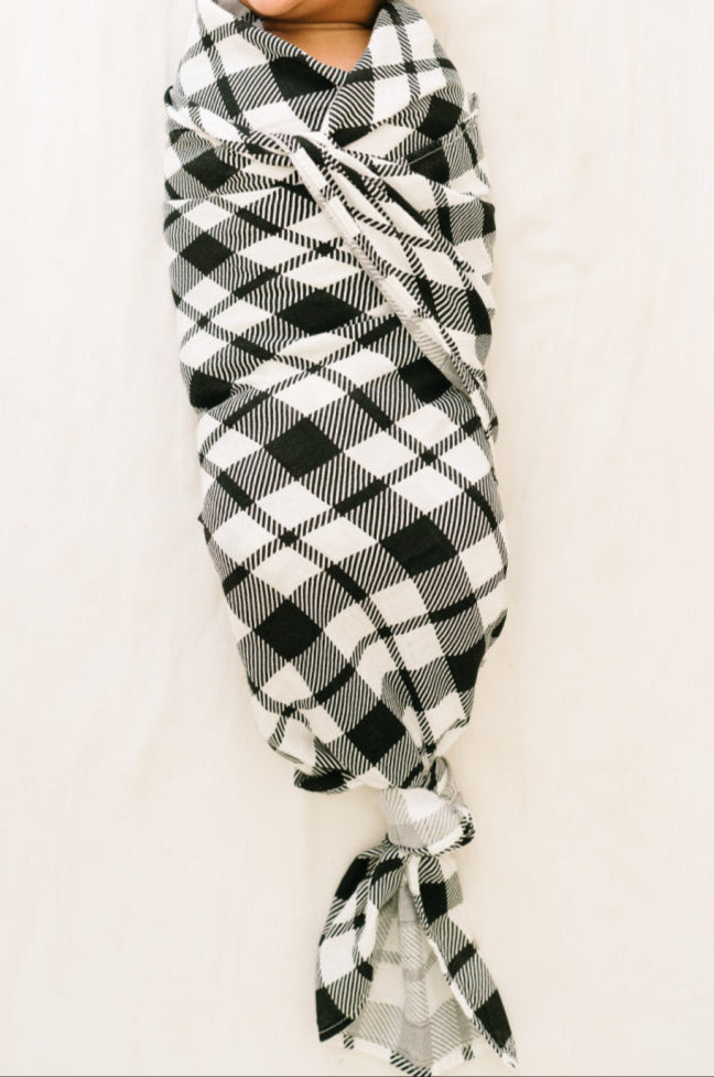 Organic Muslin Gauze Swaddle Blanket - Lennox