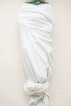 Load image into Gallery viewer, Organic Cotton Swaddle - Ash (light grey)