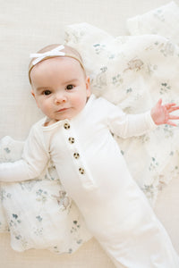 Nylon Headbands with Velvet Bows | 13 Colors