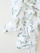 Load image into Gallery viewer, Organic Muslin Gauze Swaddle Blanket - Sage