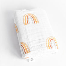 Load image into Gallery viewer, Organic Muslin Gauze Quilt - Rainbow