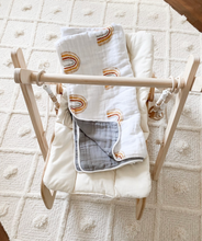 Load image into Gallery viewer, Organic Muslin Gauze Quilt - Rainbow