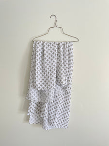 Organic Muslin Gauze Swaddle Blanket - Hudson