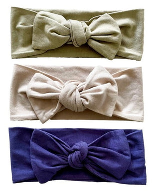 Bamboo Bows 3pk. - Almond, Blueberry, Thyme