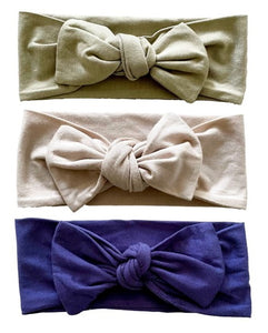 Bamboo Bows 3pk. - Almond, Blueberry, Thyme