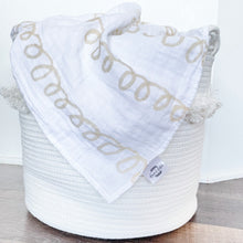Load image into Gallery viewer, Organic Muslin Gauze Swaddle Blanket - Haven