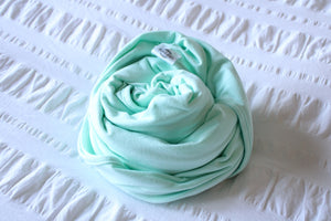 Organic Cotton Swaddle - Mint