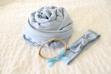 Load image into Gallery viewer, Organic Cotton Headband | River Blue