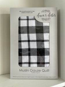 Organic Muslin Gauze Quilt - Lennox