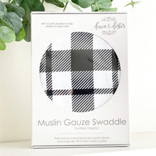 Load image into Gallery viewer, Organic Muslin Gauze Swaddle Blanket - Lennox