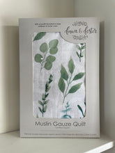 Load image into Gallery viewer, Organic Muslin Gauze Quilt - Sage