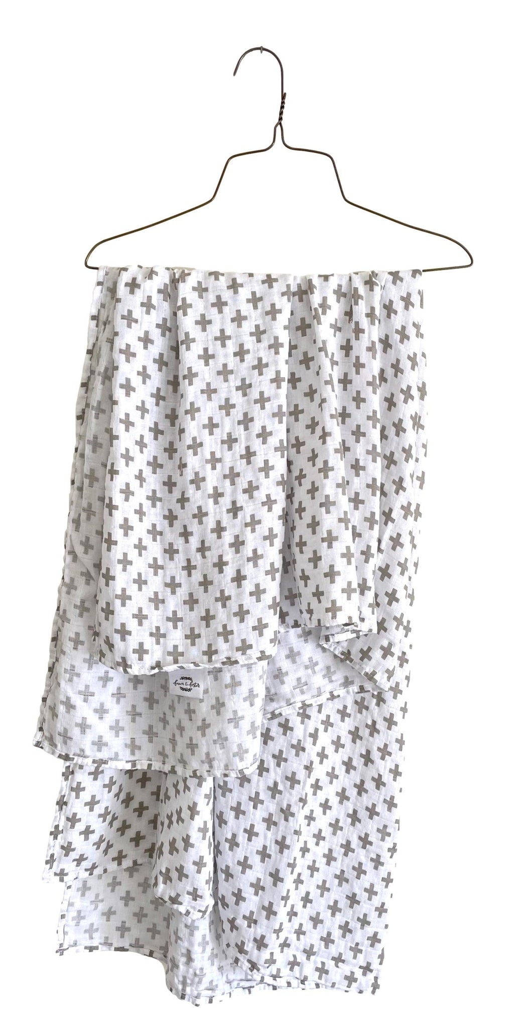 Organic Muslin Gauze Swaddle Blanket - Hudson