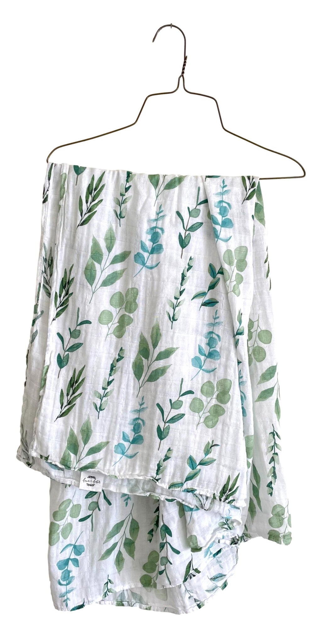 Organic Muslin Gauze Swaddle Blanket - Sage