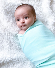 Load image into Gallery viewer, Organic Cotton Swaddle - Mint