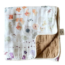 Load image into Gallery viewer, Organic Muslin Gauze Quilt - Violet
