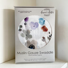 Load image into Gallery viewer, Organic Muslin Gauze Swaddle Blanket - Violet