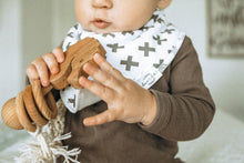 Load image into Gallery viewer, Organic Bandana Bibs - Hudson